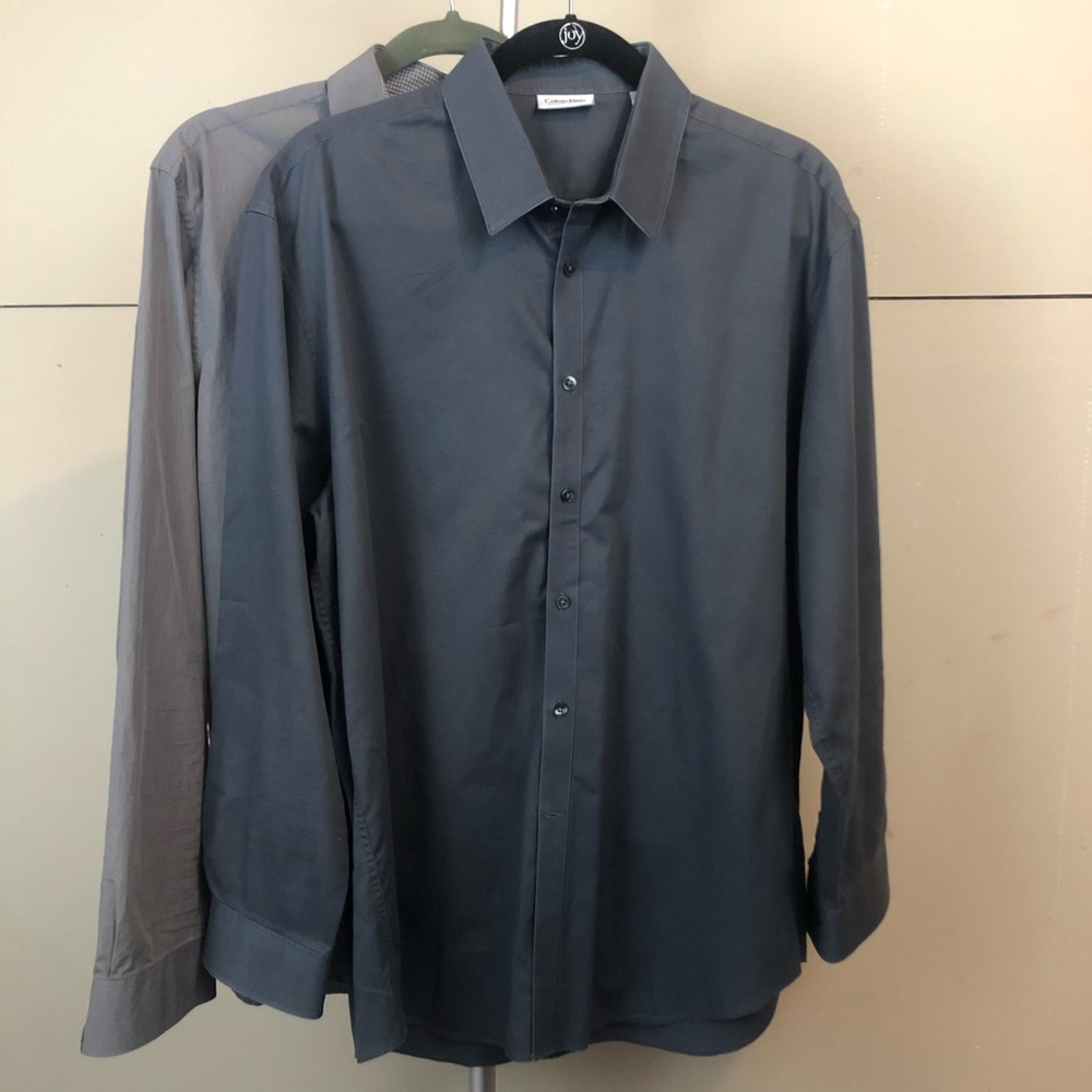 🎊5/$25🎊 Calvin Klein Men’s Cotton Dress shirts